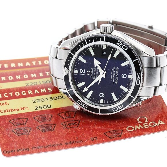 OMEGA Seamaster Planet Ocean 600M 2201.50 Date black Dial Automatic Men's_897164 - Picture 2 of 7